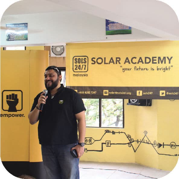 SOLS Solar Academy ceremony